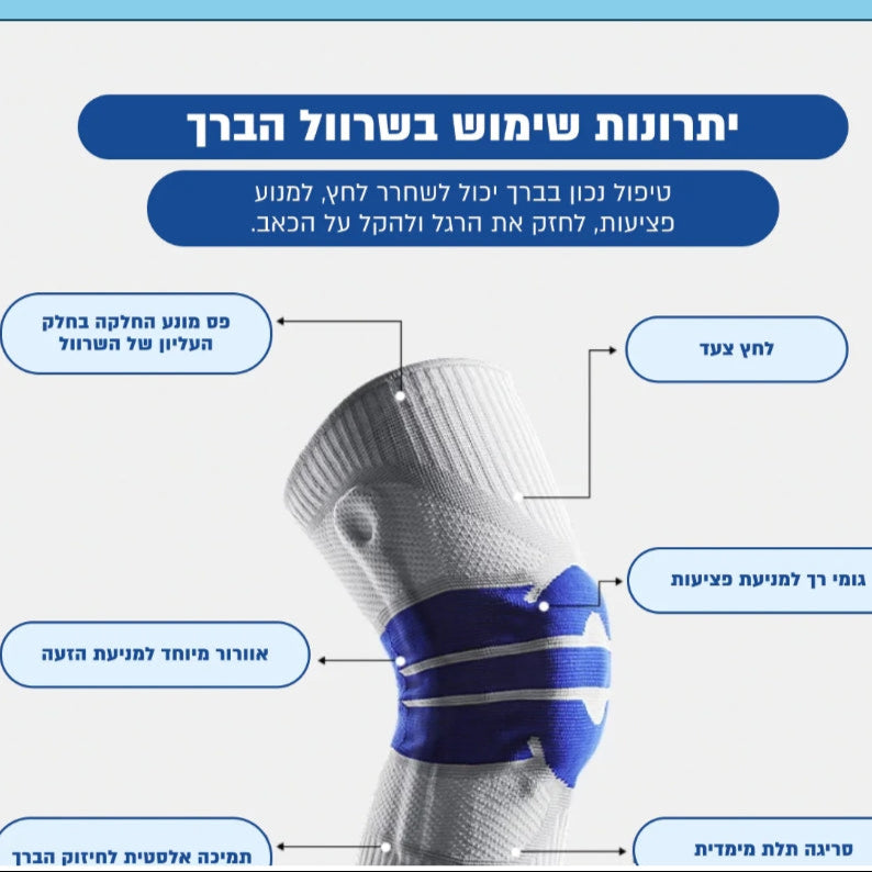 Pro Knee Guard- תומך לברך מבית אורתופלקס