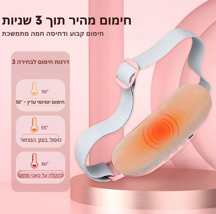 BellyWarm – חגורת חימום חכמה למחזור