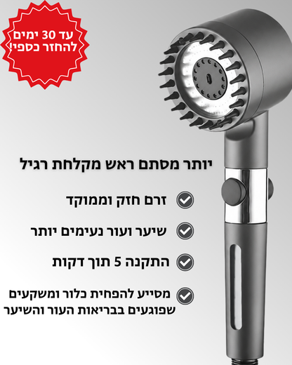 ShowerMax- ראש המקלחת החכם של אורתופלקס